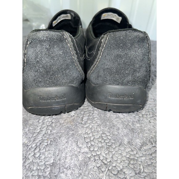 Timberland Earthkeepers Mt Kisco Loafers Mens Sz 14 Black Slip On Leather suede - Picture 6 of 11